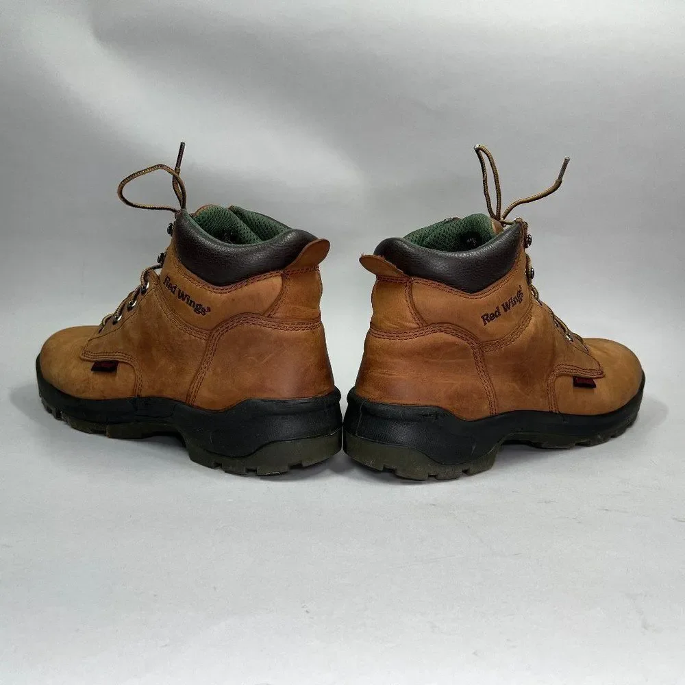 Red Wing Men's Size 14 Brown Leather Work Sport Hunt Soft Toe Boots‎
